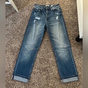 KanCan straight leg/baggy jeans, size 26